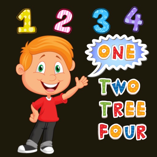 Learn number counting english for preschoolers iOS App