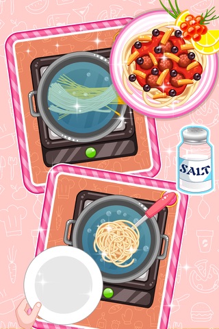 Pasta And Meatballs - cooking games for free screenshot 4