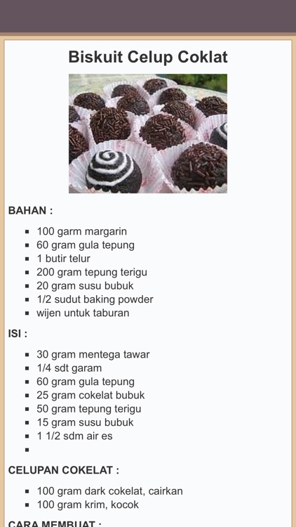 Resep Kue Kering Indonesia