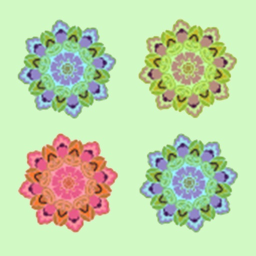 Classic Petal - Connect the petals according to the order of the red green blue