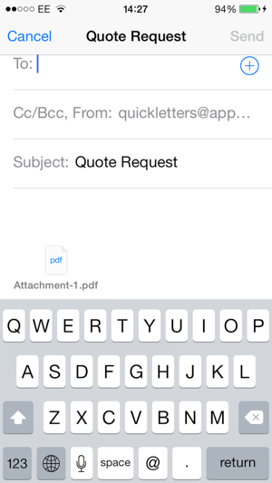 Quick Letters Pro - for Personal & Business Letters(圖3)-速報App