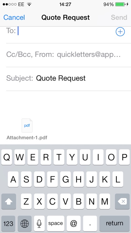 Quick Letters Pro - for Personal & Business Letters screenshot-2