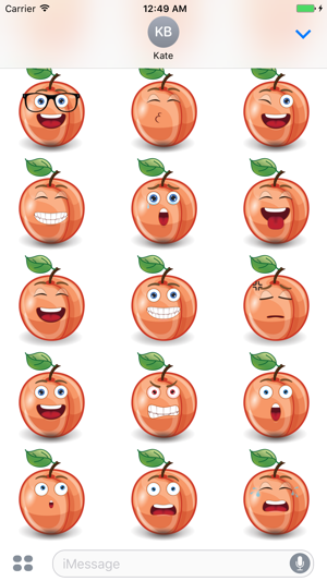 Sticker Me: Cool Peach(圖2)-速報App