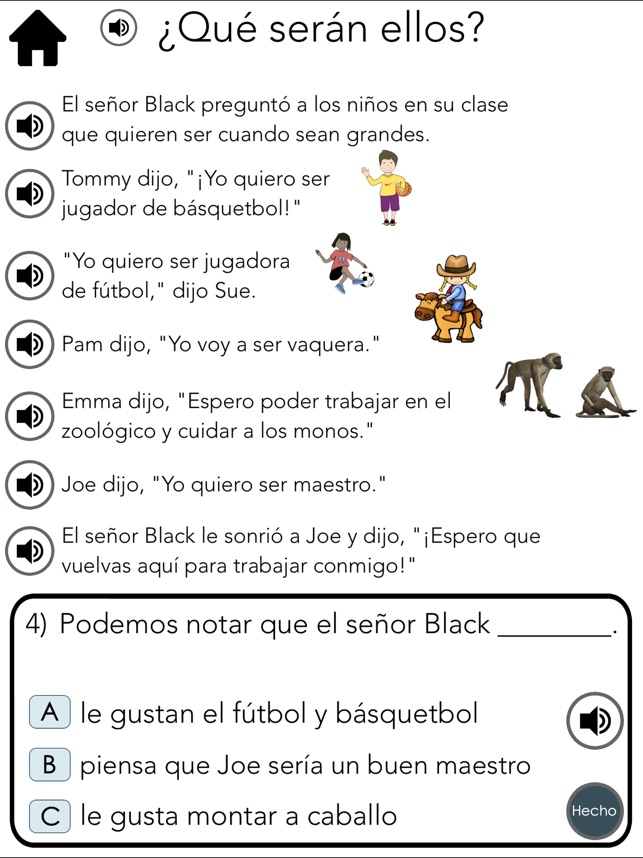 Spanish Comprehension Level 5(圖4)-速報App