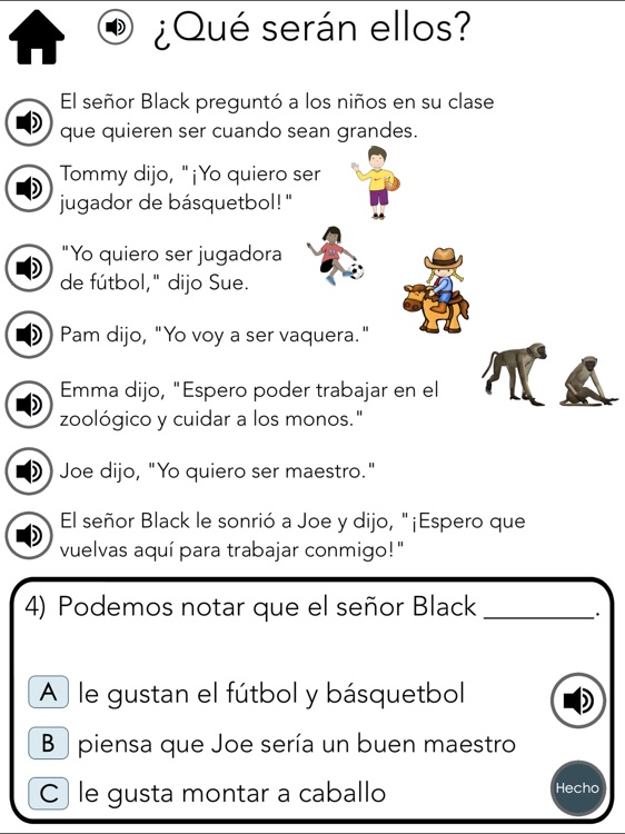 Spanish Comprehension Level 5 screenshot-3