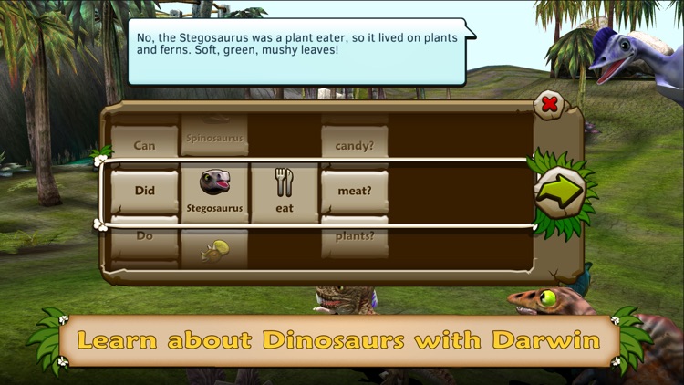 Dino Tales Español – aprende a leer a través del juego creativo screenshot-3