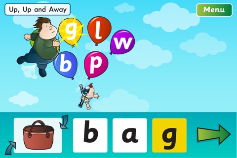 The Fab-Phonics 'Up, Up and Away' screenshot 3