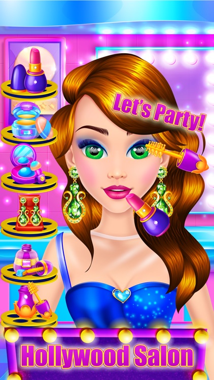 Celebrity Beauty Makeover Salon - Girls Kids Games screenshot-4