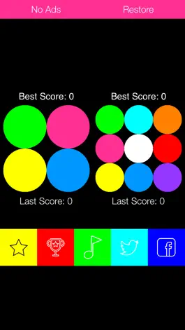 Game screenshot Circles Color Memory Sounds mod apk