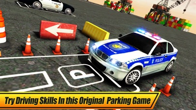 Police Car Parking Simulator 3D screenshot 1