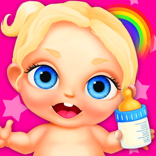 My Baby Care™ Newborn Babies: Nursing & Dress Salon Kids Game Icon