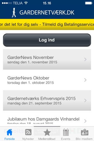 Gardernetværk screenshot 2