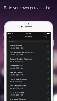 Captura 3 BlackList: caller ID & blocker iphone