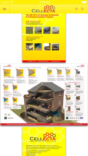 Cellecta Acoustic Insulation