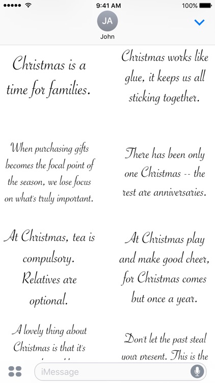 Christmas Quotes - A to Z Stickers screenshot-3