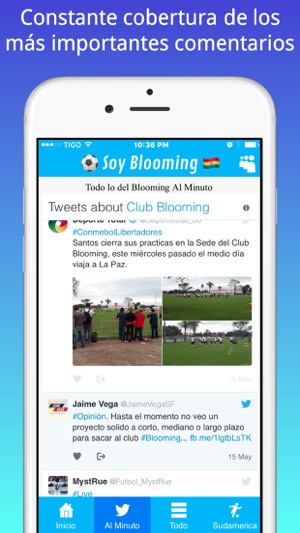 Soy Blooming  - Futbol de Bolivia(圖3)-速報App