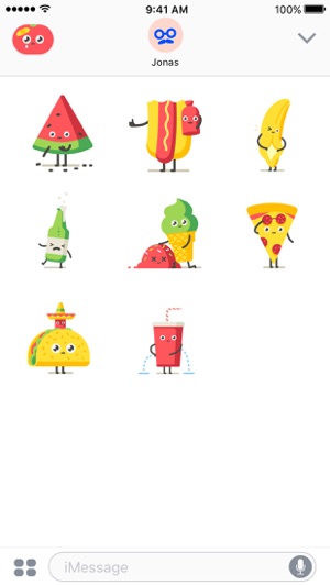 Moody Foodies – Animated Stickers(圖4)-速報App