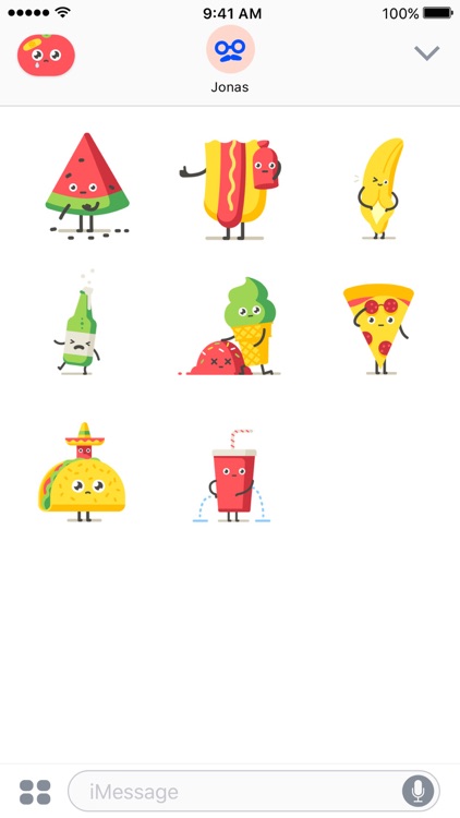 Moody Foodies – Animated Stickers screenshot-3