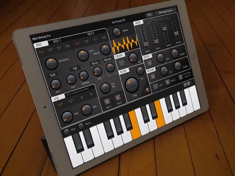 Midi Melody Pro: Full-featured iPad synthesizer screenshot 3