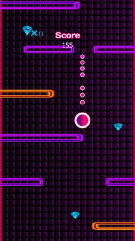 Game screenshot Pink Glow Fall Down Free mod apk