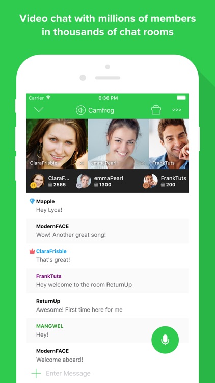Camfrog - Live Group Video Chat - Make New Friends