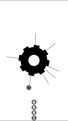 Game screenshot Cogwheels BW : black & white rotating gear wheel hack
