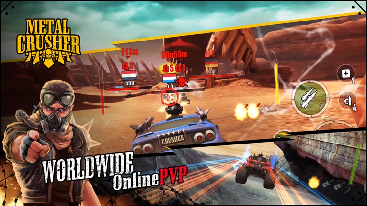 Metal Crusher - Monster Truck Battle Online screenshot-0