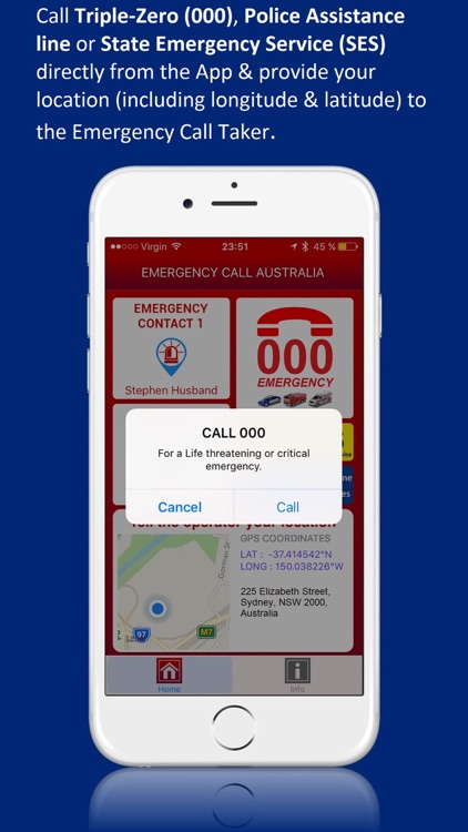 EMERGENCY CALL AUSTRALIA: Call 000 & Contacts