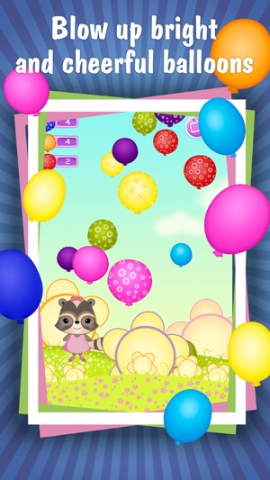 Candy Raccoon: Pop Balloons(圖2)-速報App