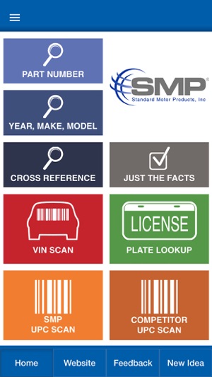 SMP Parts Lookup Tool