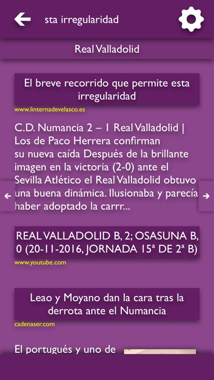 TLN - Todas Las Noticias del Real Valladolid CF