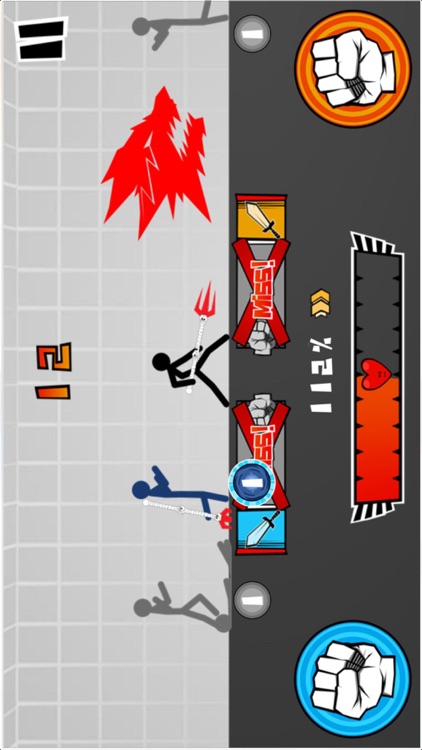 Kung Fu Stickman - Ninja Warrior Fighting Game