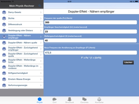 My Physics Calculator screenshot 2