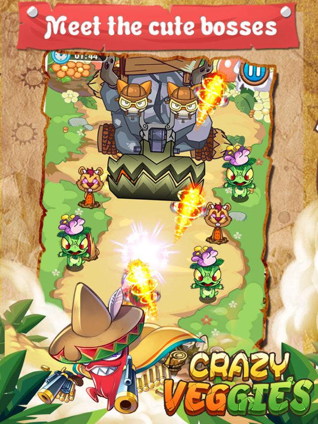 ‎Crazy Veggies Screenshot