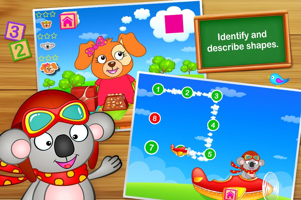 123 Kids Fun GAMES - Preschool Math&Alphabet Games screenshot 3
