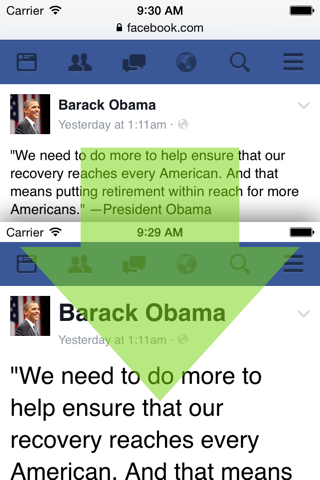 EyeFriendly - Use FB/TW comfortable with large fonts! for aged or weakened eyesight. screenshot 3