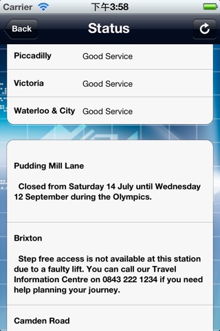 London Transport Live --Buses, Tube, DLR & Overground screenshot 3