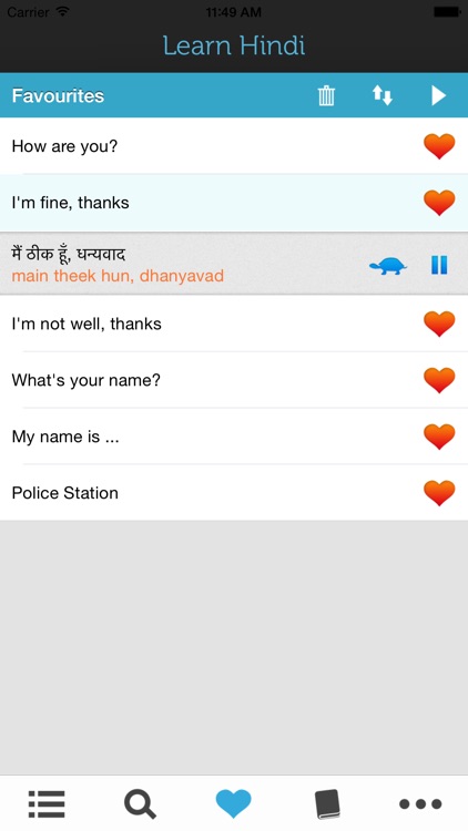 Learn Hindi - Phrasebook for Travel in India