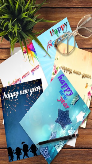 Happy New Year - Greetings and Card