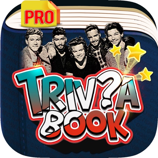 Trivia Book Puzzles Quiz Pro " For One Direction " Icon