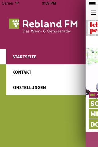 Rebland FM – Das Wein- & Genussradio screenshot 3