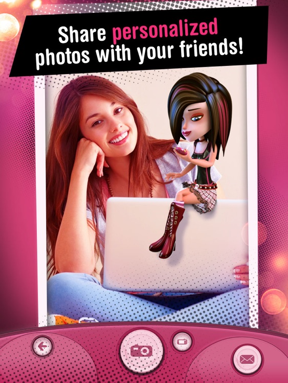 Talking Monster Girl HD screenshot-4