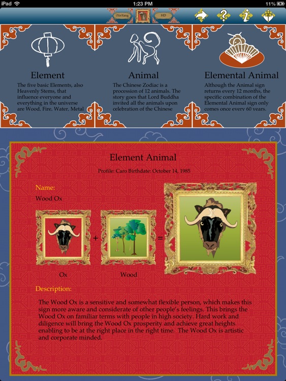 iYinYangHD - Chinese astrology screenshot-4
