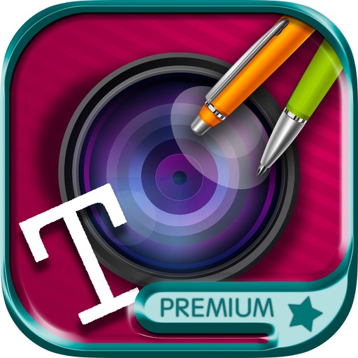 Draw & Write Photos - Premium icon