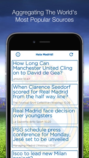 Soccer News For Real Madrid CF - Football Headlines For Madr(圖3)-速報App