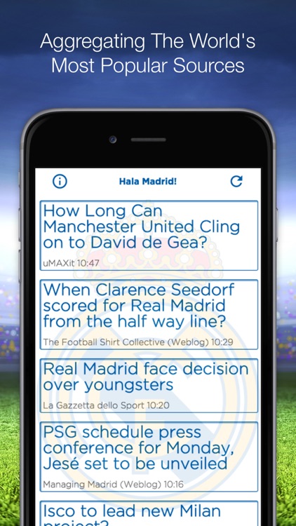 Soccer News For Real Madrid CF - Football Headlines For Madridista