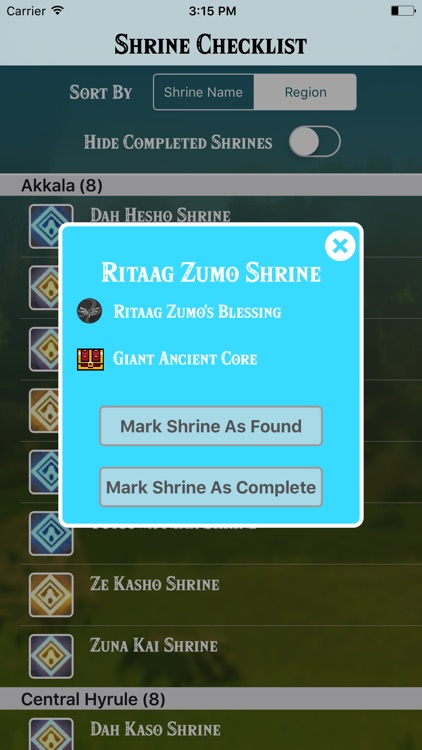 Shrine Checklist screenshot-3