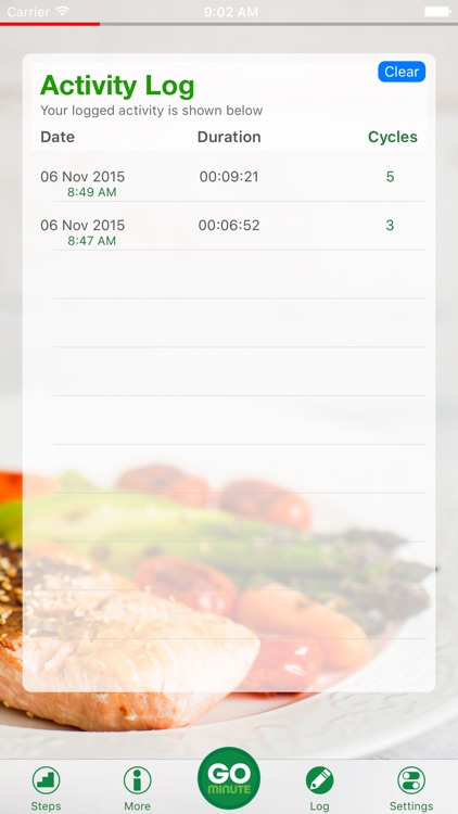 GoMinute - Slow Down Eating for Better Health! screenshot-3