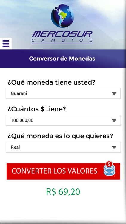 Mercosur Cambios screenshot-3