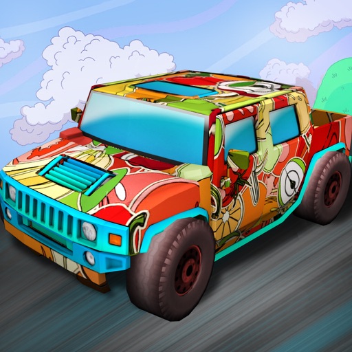 Hamvee Racing Trails - Monster Truck Racing Games icon